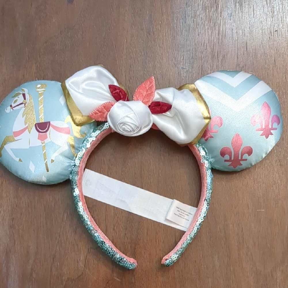 Disney Minnie Mouse The Main Attraction Carousel Ear Headband